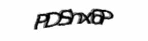 Security check image, please type the characters shown